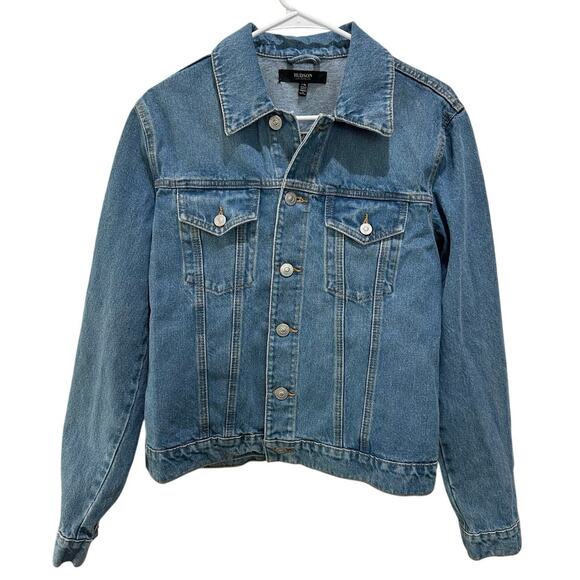 Hudson Jackets & Blazers - HUDSON Jean Jacket Denim Women’s Size Large / Extra Large